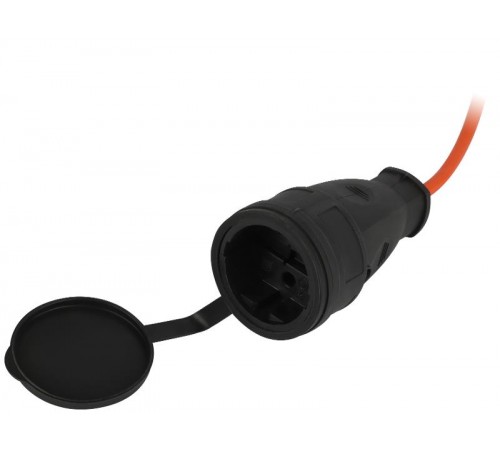 Удлинитель силовой  RP-1-2x0.75-30m на пластиковой катушке без заземления 1 розетка 30м ПВС 2х0,75мм2   Б0059768  ЭРА