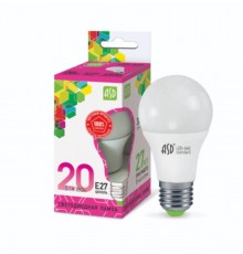 Лампа светодиодная LED-A60-standard 20Вт 230В Е27 6500К 1800Лм  4690612014210  ASD