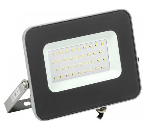 Прожектор светодиодный СДО 07-30 30Вт 6500К IP65 серый  LPDO701-30-K03  IEK