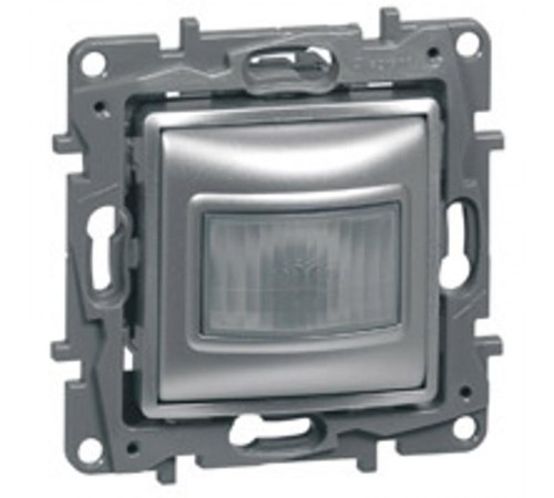 Etika Алюминий Датчик движения без нейтрали 400Вт  672417  Legrand