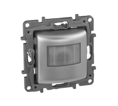 Etika Алюминий Датчик движения без нейтрали 400Вт  672417  Legrand