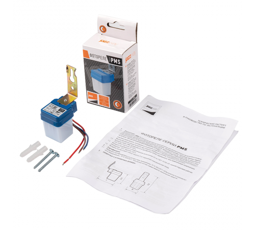 Фотореле PMS PR 600 1200Вт WH IP44  .5013032  Jazzway