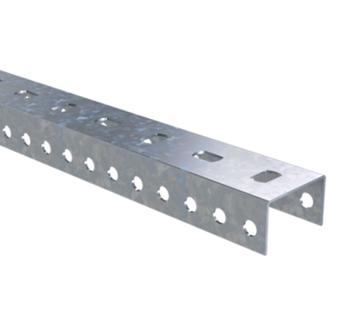 Профиль П-образный PSL, L1000, толщ.1,5 мм, цинк-ламельный  BPL2910ZL  DKC