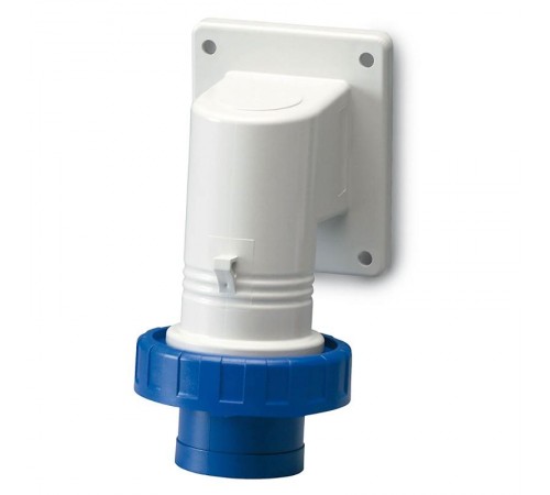 Вилка панельная с наклоном IP67 16А 2P+E 250В  DIS2471693  DKC