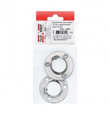 Держатель для трубы 25 мм с фиксатором, хром (2 шт) - пакет   127422  Tech-KREP