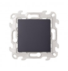 Simon 24 Графит Заглушка  2400800-038  Simon