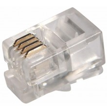 Джек телефонный  4P4C  05-1001  REXANT