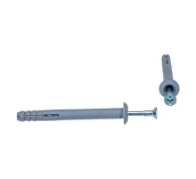 Дюбель-гвоздь грибовидный бортик, полипропилен 6х60мм, пакет (100 шт/уп)  KR-01-3621-013  Kranz