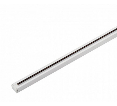 Шинопровод однофазный, 1 м, белый, заглушки в комплекте TR1001-WH  TR1001-WH  DENKIRS