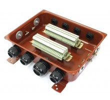 Коробка распределительная монтажная КМ 65-40 У2 пластиковый ввод IP54  zeta30359  ГОФРОМАТИК