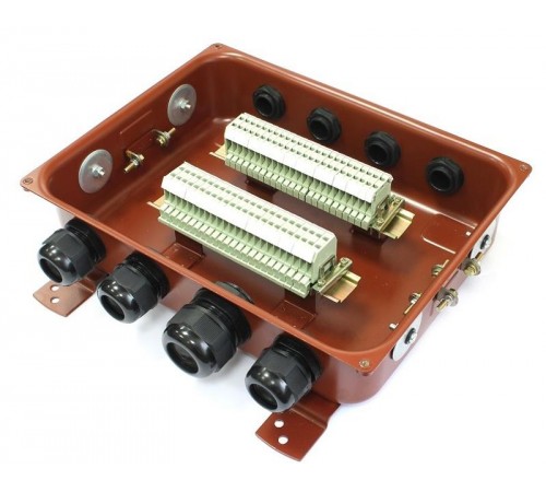 Коробка распределительная монтажная КМ 65-40 У2 пластиковый ввод IP54  zeta30359  ГОФРОМАТИК