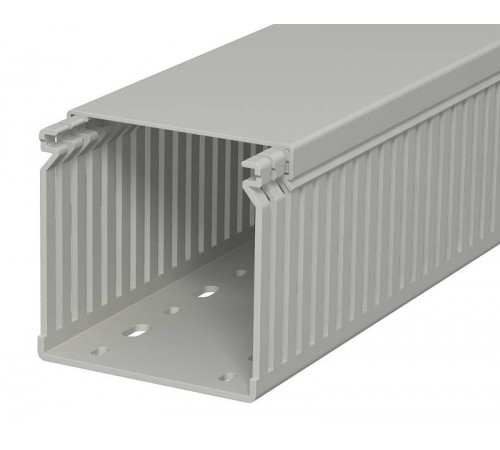 Распределительный кабельный канал LK4 80x80x2000 мм (ПВХ,серый) (LK4 80080)  6178056  OBO Bettermann