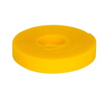 Лента-липучка в рулоне 9мм.x 5м.-ЖЕЛТЫЙ  285X09YL  DKC