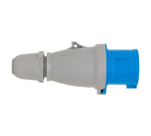 Вилка переносная 013 2Р+РЕ 16А 220В IP44 EKF PROXIMA  ps-013-16-220-PRO  EKF