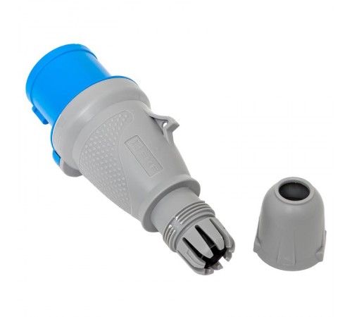 Вилка переносная 013 2Р+РЕ 16А 220В IP44 EKF PROXIMA  ps-013-16-220-PRO  EKF