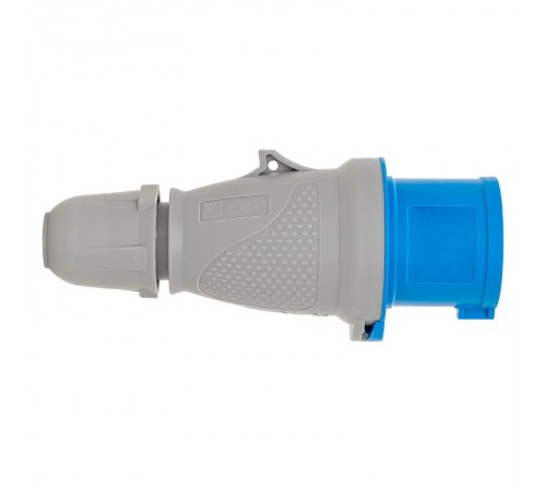 Вилка переносная 013 2Р+РЕ 16А 220В IP44 EKF PROXIMA  ps-013-16-220-PRO  EKF