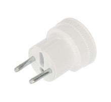 Адаптер сетевой "Стакан" с бортами 220 В 6 А  11-1021  REXANT