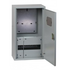 Щит учетно-распределительный навесной ЩРУН 1/12 с окном (ВхШхГ) 400x300x140мм IP31 Basic  mb23-1/12-bas  EKF