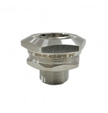 Муфта вводная с наружной резьбой МВН-НС-М25-МР25 IP67  zeta45047  ГОФРОМАТИК