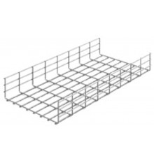 Лоток проволочный 400х105х3000, толщ. 5,0 мм, нерж. AISI 304  ПЛМ-400х105х3000-5,0-Н304  Ostec