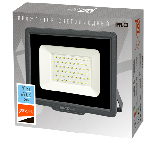 Прожектор PFL- C3 50w (compact) 6500K IP65 Jazzway арт.5023581A