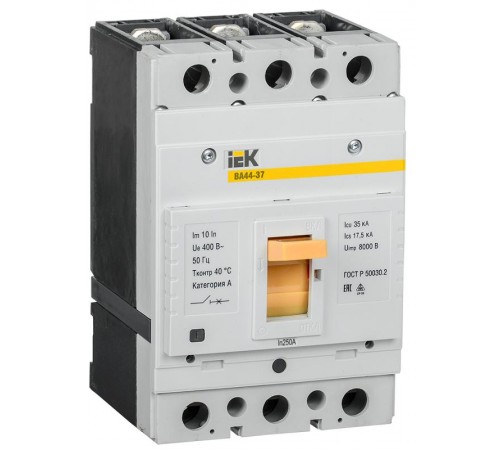 Авт. выкл. ВА44-37 3Р 250А 35кА  SVA4410-3-0250-35  IEK