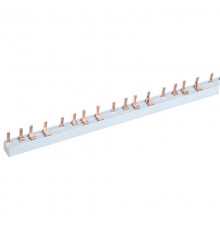 Шина соединительная типа PIN штырь 4Р 63 А 1 м  11-2247  REXANT