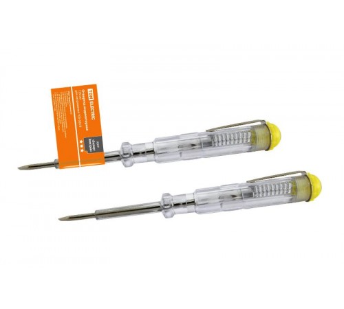 Отвертка-пробник (индикатор) 135 мм, 100-500В "ЭкспертЭлектрик"  SQ1015-0001  TDM