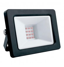 Прожектор светодиодный 20W красный AC220V/50Hz IP65, в черном компактном корпусе, LL-902  41518  FERON