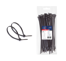 Хомут 2,5х120мм нейлон черный (100шт)  SHN25-12-02-100  PLEXUP