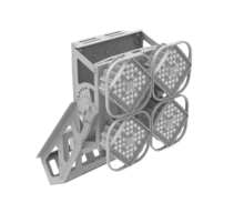 Светодиодный прожектор AirQub Sport TV 280 Вт 4000 К 60гр DMX-RDM  V1-P0-702X2-04R07-6528040  VARTON