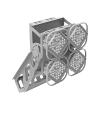 Светодиодный прожектор AirQub Sport 280 Вт 5000 К 90гр DMX-RDM  V1-P1-702X2-04R06-6528050  VARTON