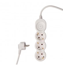 Удлинитель EX-03GS-500 (3 x 5) заземл., выкл.  .5065185  Jazzway