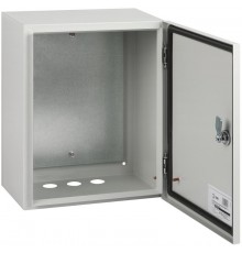  Щит с монтажной панелью металлический ЩМПг-1-0 У2 IP54 (395х310х220) SIMPLE  Б0057148  ЭРА