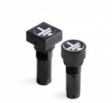 Индикатор заземления, винт. подкл., уст.размер 22/30, квад., крас., 230В,  AP4S23ER230  DKC