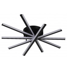 Светильник потолочный светодиодный Rivoli Aurora 6181-201 LED 110 Вт 3000-6000К чёрный с пультом  Б0068476  Rivoli