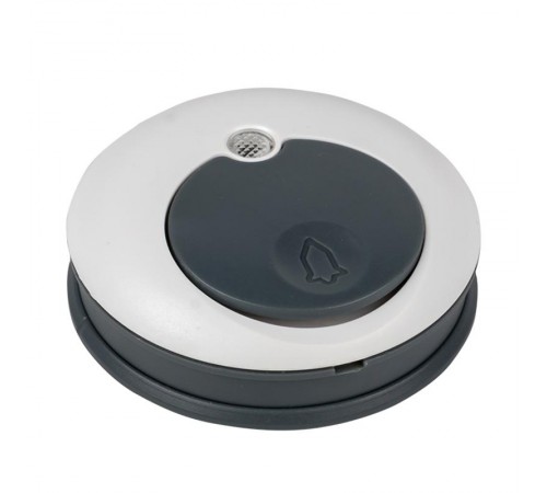 Звонок беспр. в розетку Powerself (230В, бел.-сер. 51 мелод. с индик. 4 ур.) EKF  DBS-003  EKF