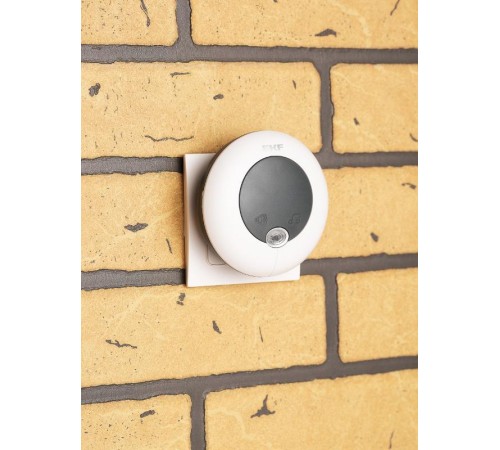 Звонок беспр. в розетку Powerself (230В, бел.-сер. 51 мелод. с индик. 4 ур.) EKF  DBS-003  EKF