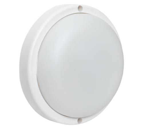 Светильник светодиодный ЖКХ круг ДПО-1300 с микроволновым датчиком движения 12Вт 6500K IP65 LUMA EKF  BKL-1300DM-R-12-6500  EKF