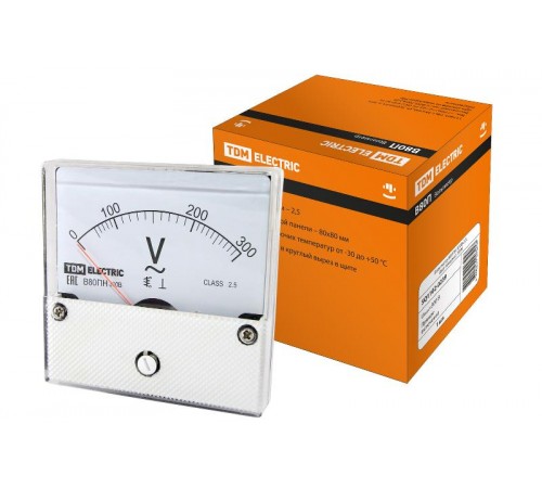 Вольтметр В80ПН 300В-2,5, (без поверки),   SQ1102-0239  TDM