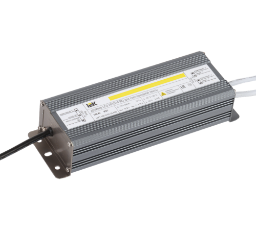 Драйвер для светодиодных лент LED ИПСН-PRO 50Вт 12В IP67 блок-шнуры  LSP1-050-12-67-33-PRO  IEK