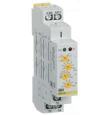 Реле напряжения ORV. 1ф 12 В DC  ORV-01-DC12  IEK