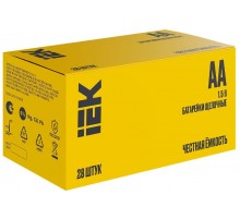 Батарейка щелоч. Alkaline  LR06/AA (28шт/бокс)  ABT-LR06-OP-B28  IEK