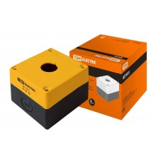 Корпус КП101 для кнопок 1место желтый   SQ0705-0006  TDM