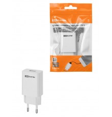 Сетевое зарядное устройство, СЗУ 5, Quick Charge 3.0, 3 А, 1 USB, белый,  SQ1810-0003  TDM