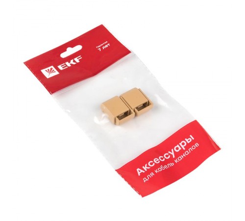 Заглушка (15х10) (4 шт) Plast EKF PROxima   под светлое дерево    ecl-15-10x4   EKF 