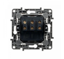 Etika Белый Выключатель 3-клавишный 10А 250В винтовые зажимы  672243  Legrand