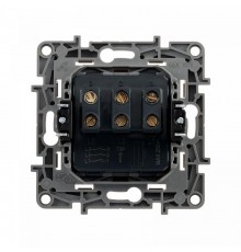 Etika Белый Выключатель 3-клавишный 10А 250В винтовые зажимы  672243  Legrand