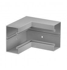 Внутренний угол кабельного канала Rapid 80 нерегулируемый 70x130 мм (ПВХ,серый) (GK-I70130GR)  6274546  OBO Bettermann