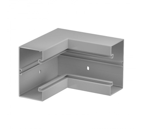 Внутренний угол кабельного канала Rapid 80 нерегулируемый 70x130 мм (ПВХ,серый) (GK-I70130GR)  6274546  OBO Bettermann